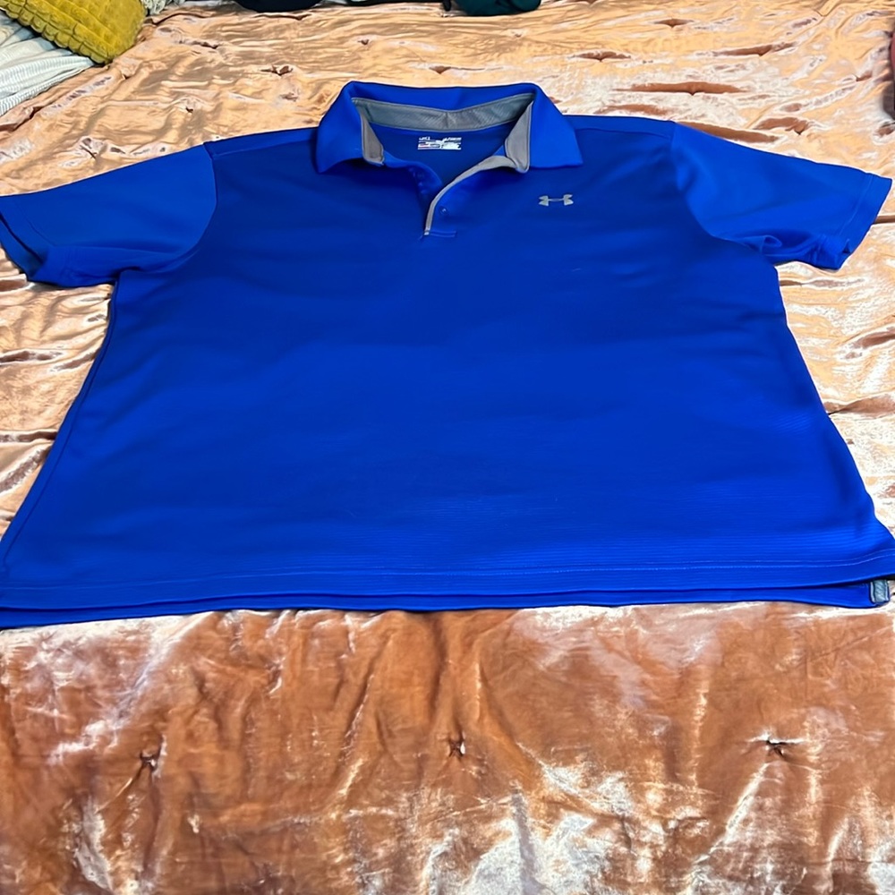 Men’s Under Armor Xl Blue polo